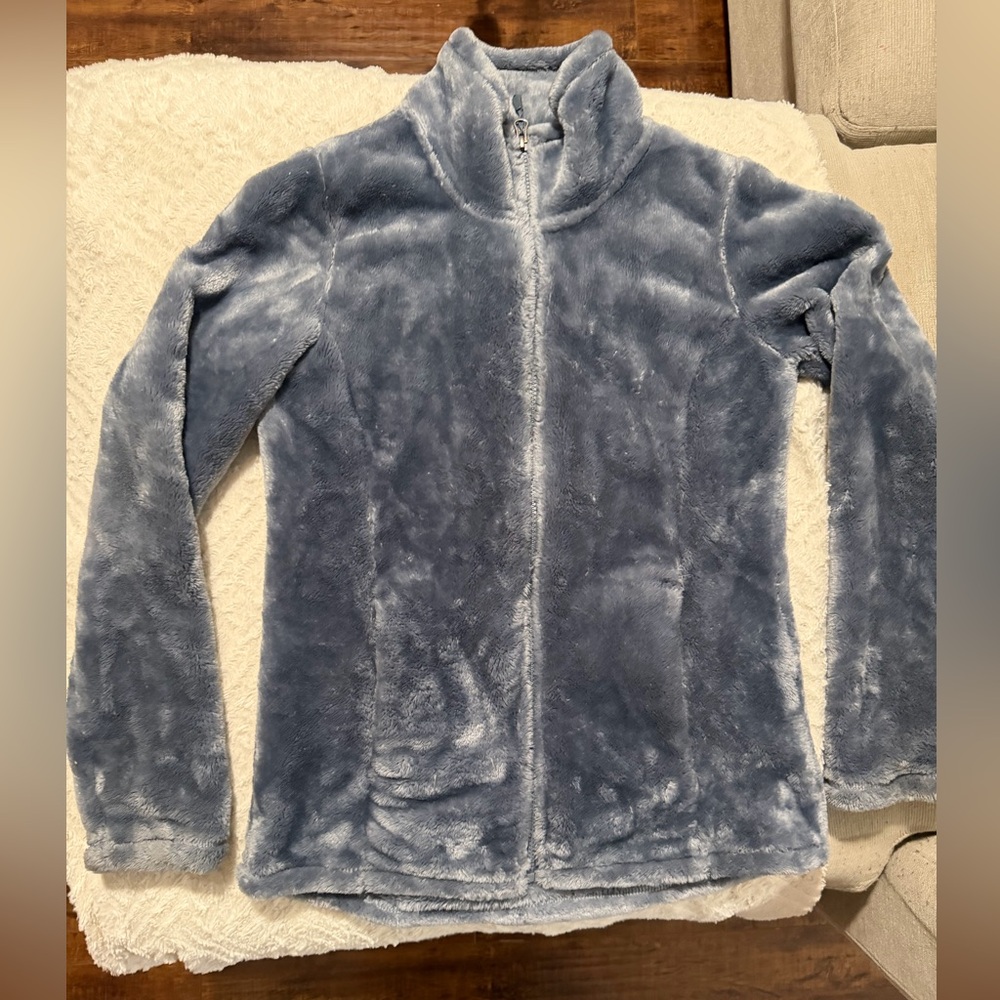 Soft Blue Fleece Jacket
